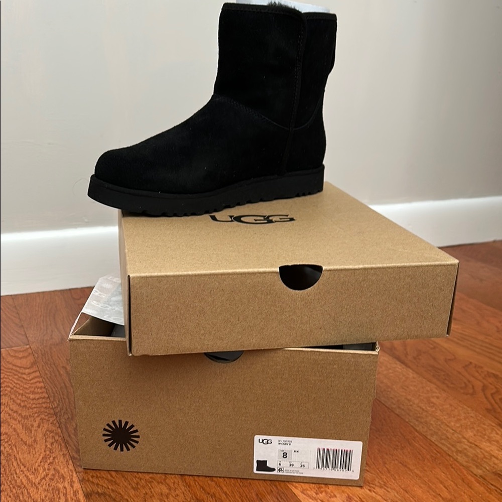 UGG Black Suede Boots